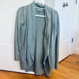 Barefoot dreams cozychic lite circle cardigan green size XS/S
